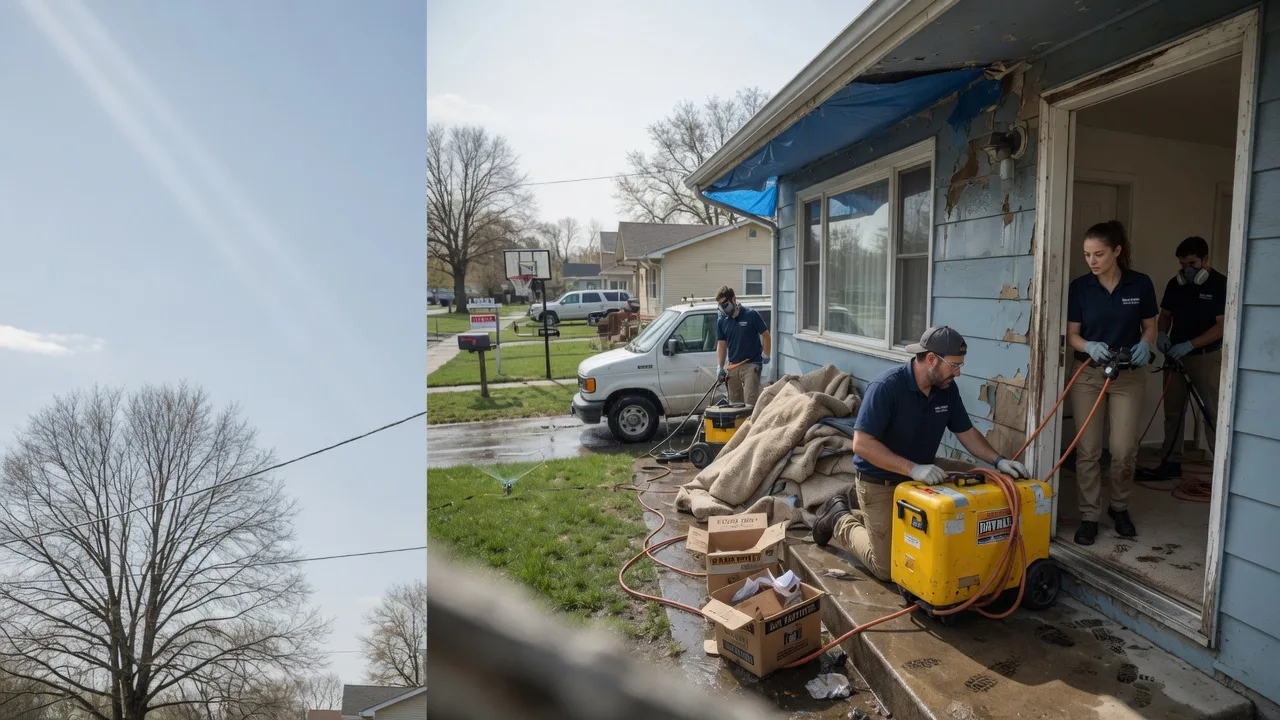Basement Flood Cleanup in Alger, MI near me